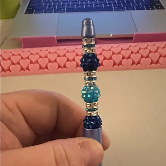 Bejeweled Refillable Ballpoint Orn - Picture 4 of 4